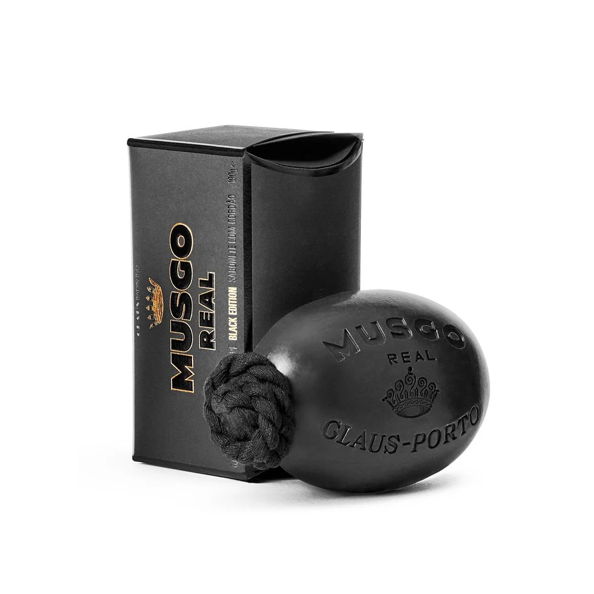 Musgo Real – Soap on a rope – Black Edition