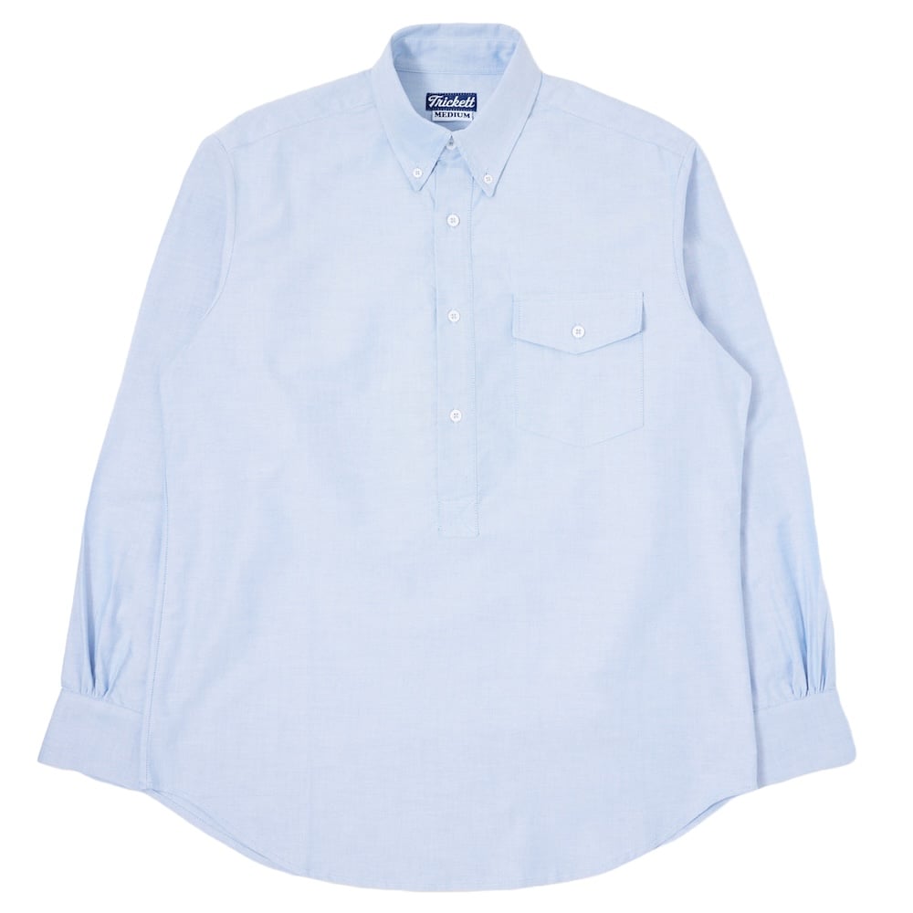 Popover Shirt – Blue Oxford