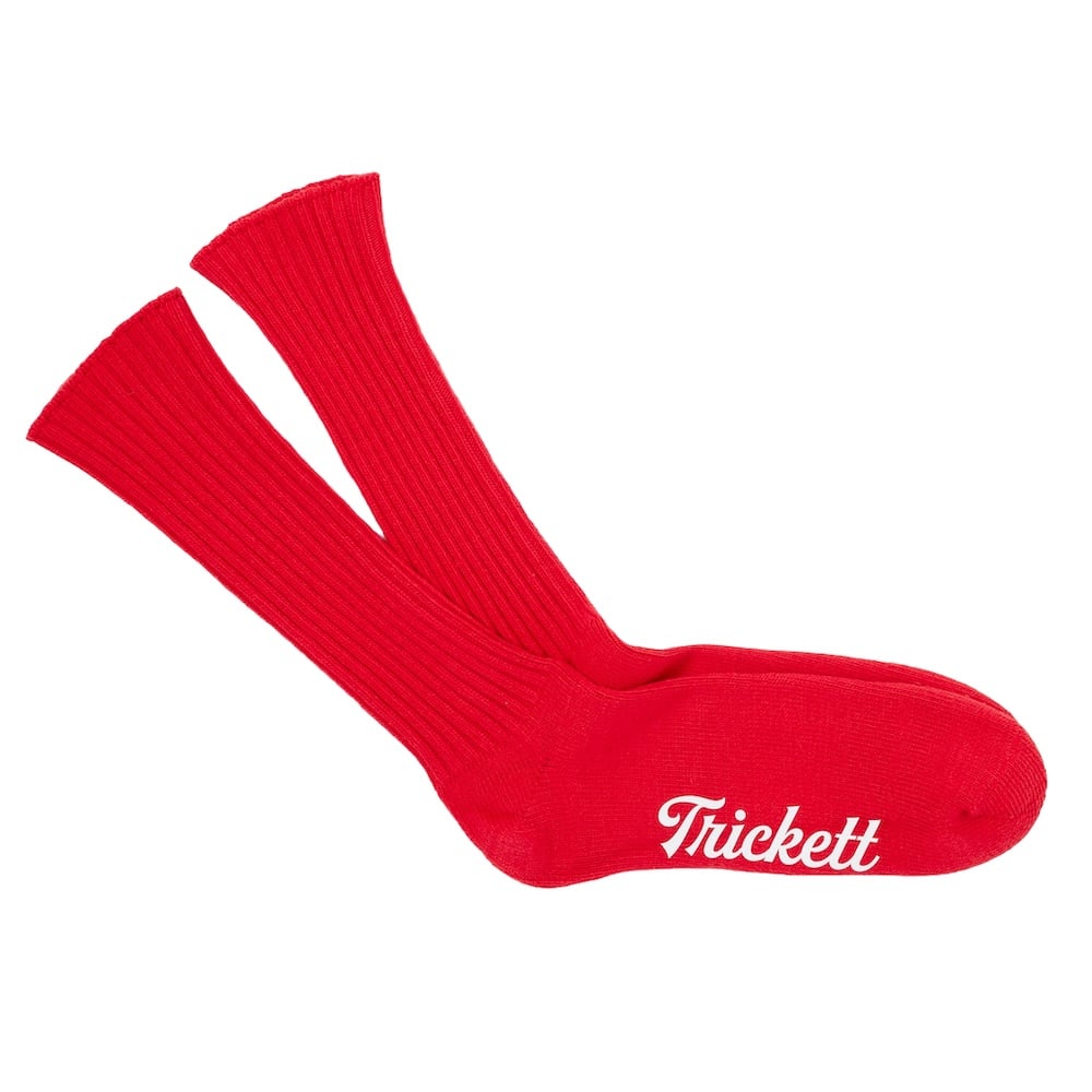 Soft Top Socks – Red