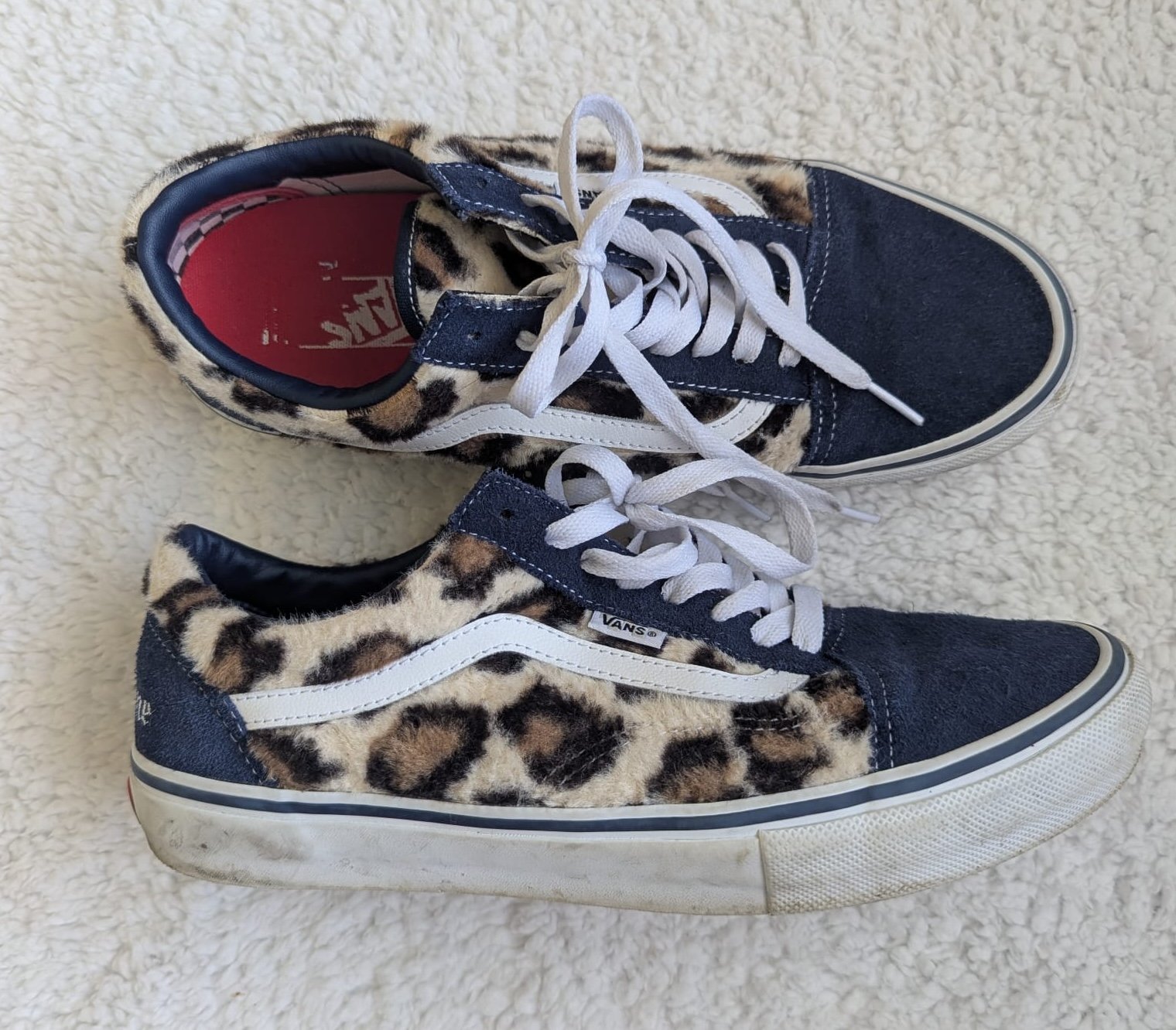 Vans Old Skool x Supreme UK 9.5 (SAMPLE)