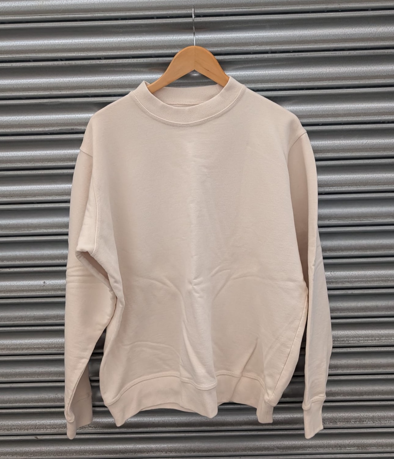 Cream TRPL Sticthed Sweatshirt – XL (SAMPLE)