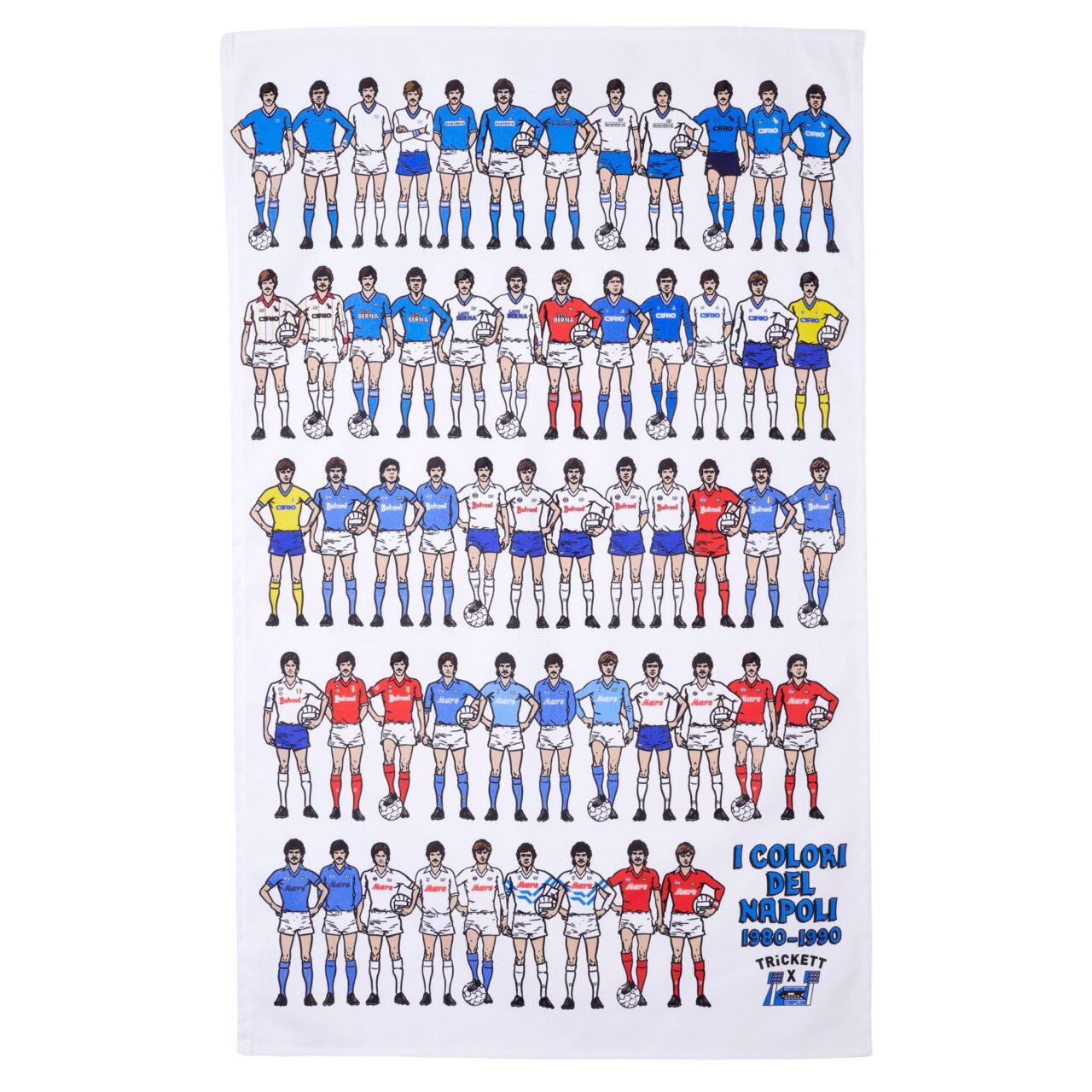I Colori del Napoli Tea Towel
