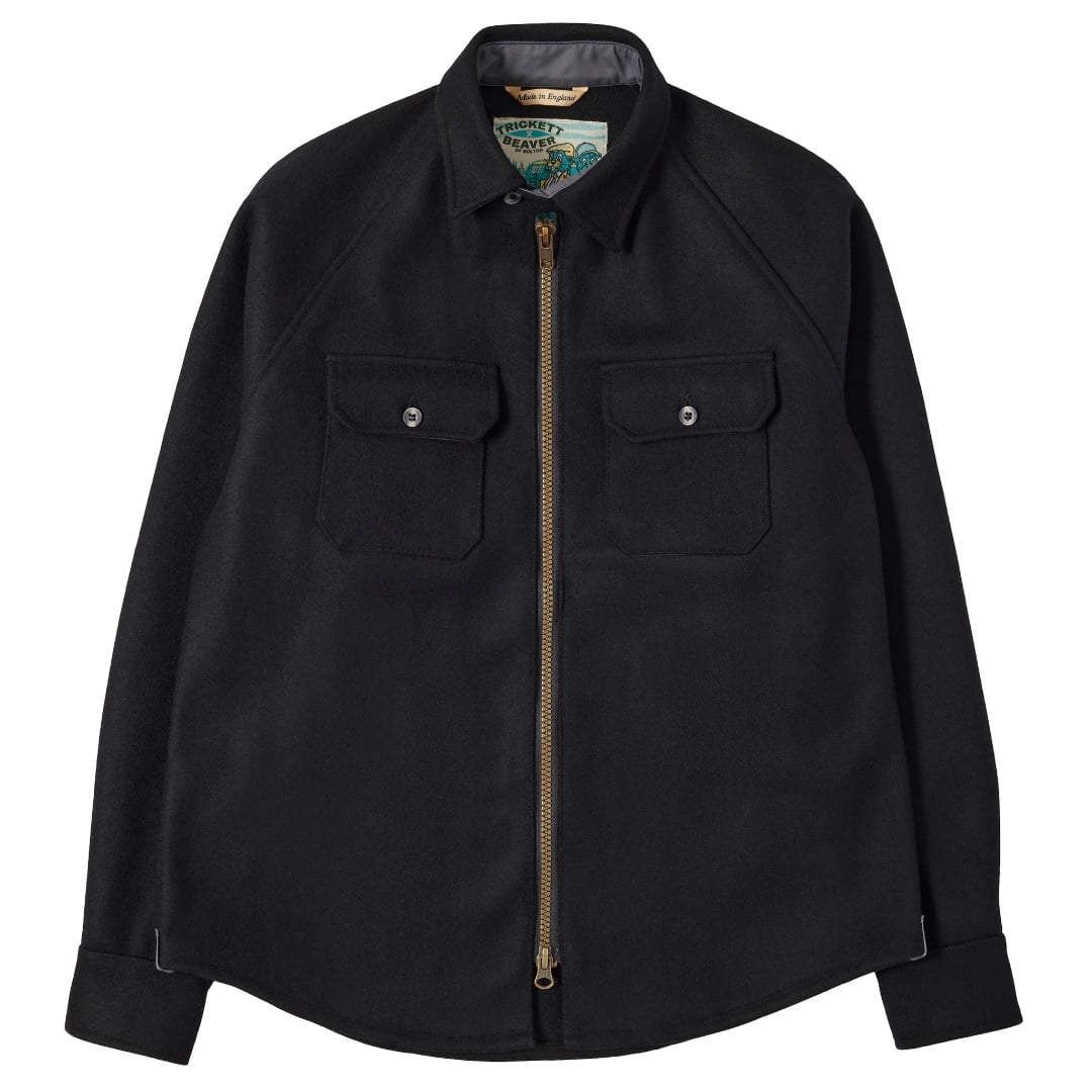 Durber Shirt – Midnight in Accy (Dark Navy Blue)