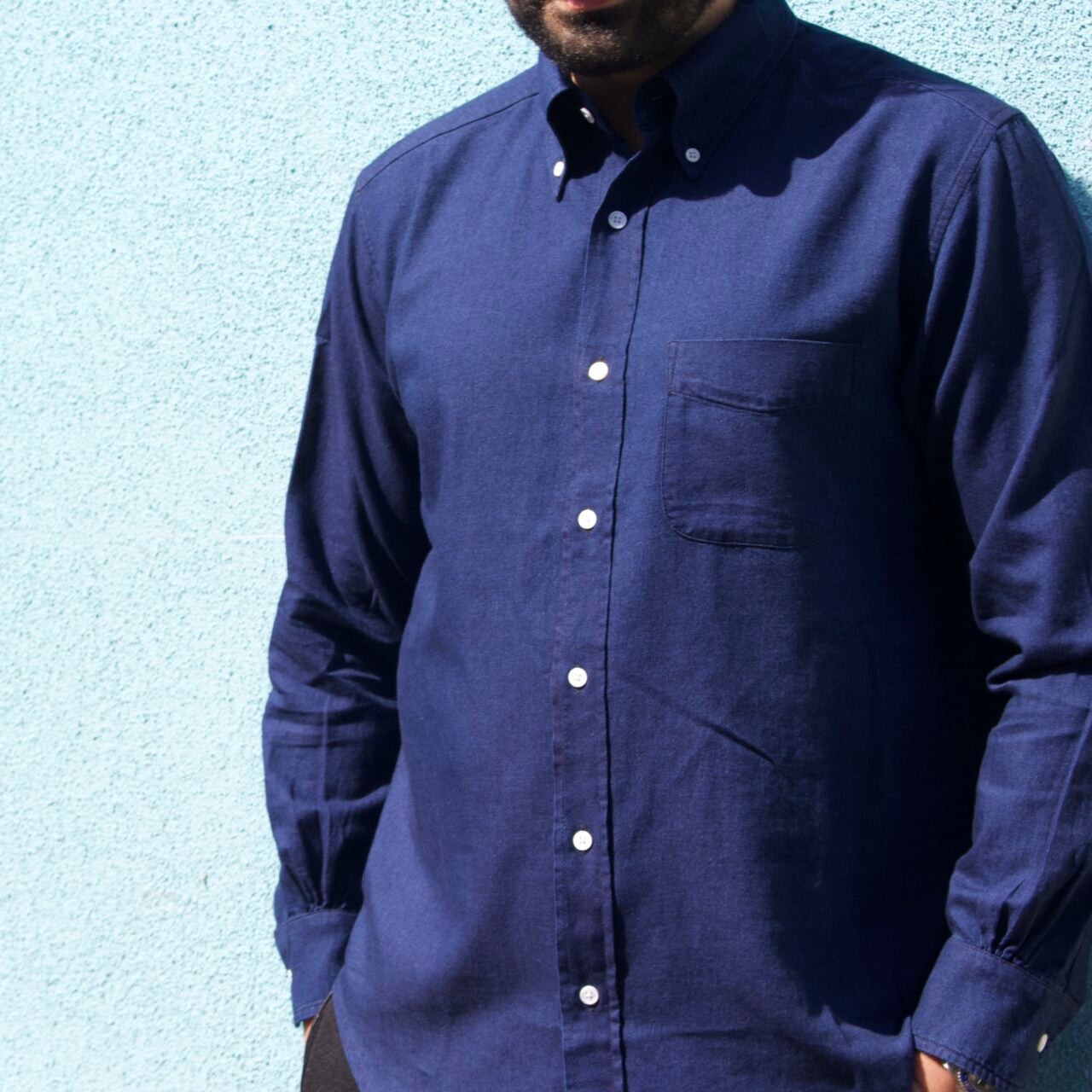 Ivy Shirt – Lightweight Denim Twill