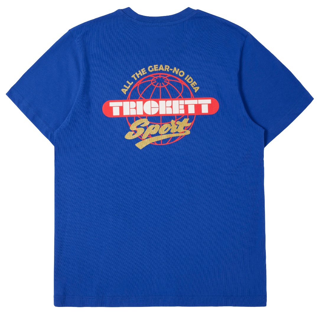 All the Gear, No Idea T-Shirt – Bright Blue