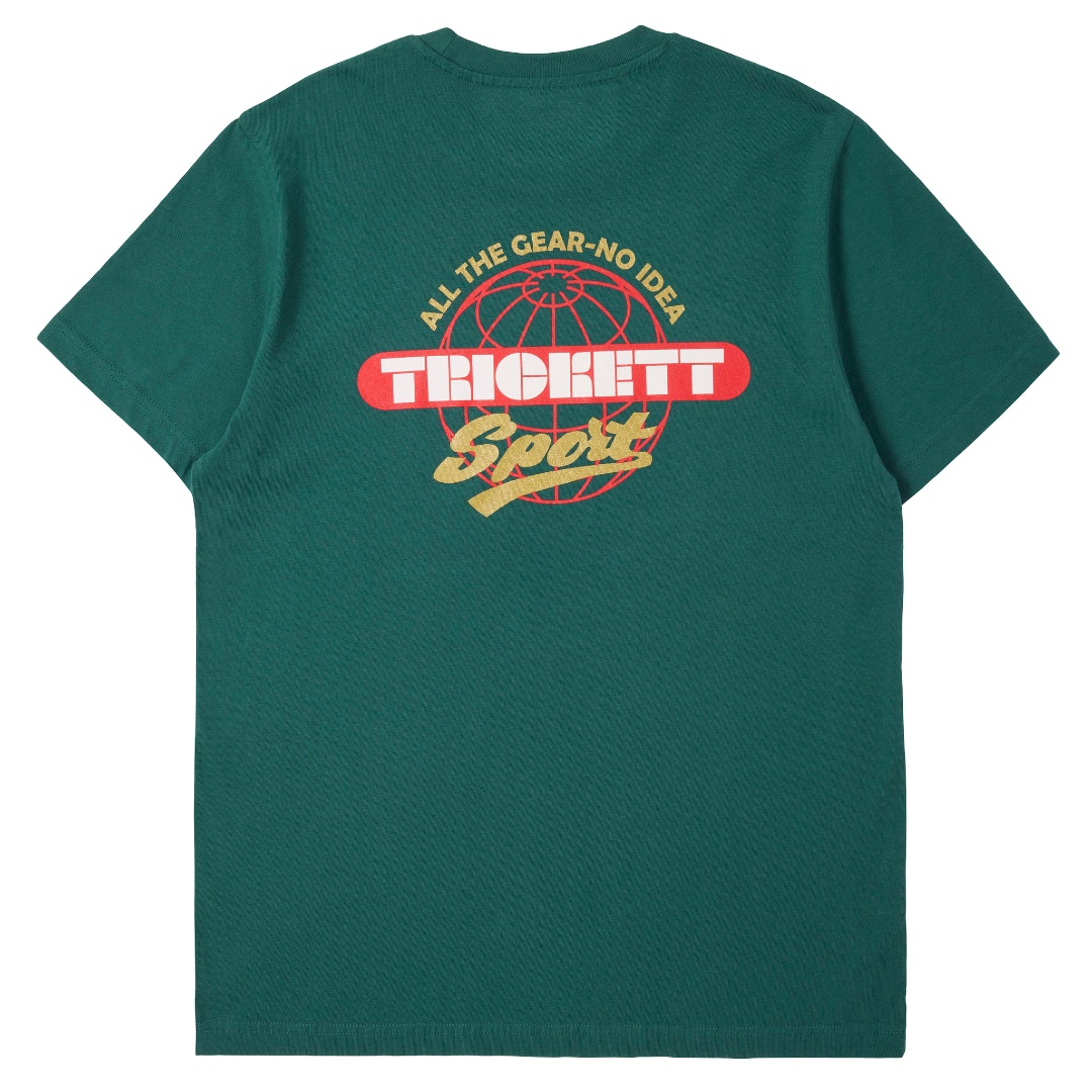 All the Gear, No Idea T-Shirt – Jade Green
