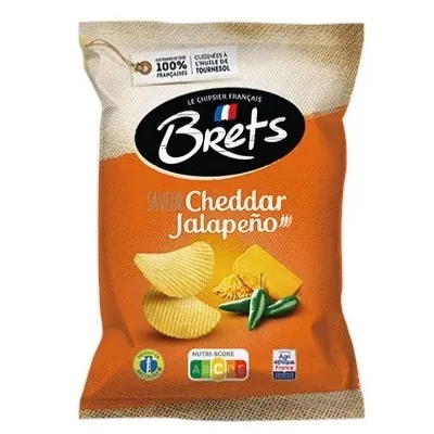 Brets Crisps – Cheddar Jalapeño