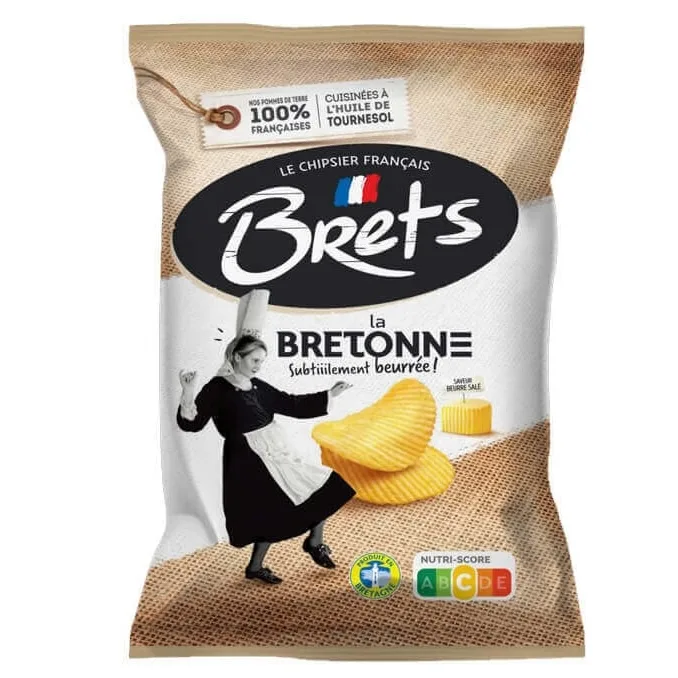 Brets Crisps – Salted Butter