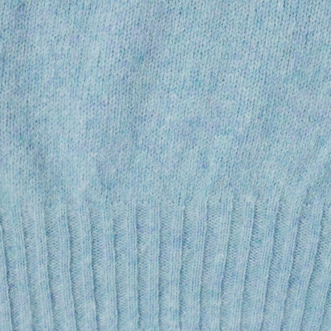 Shetland Wool Jumper – Light Blue
