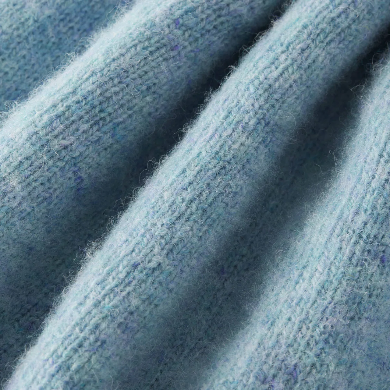 Shetland Wool Jumper – Light Blue