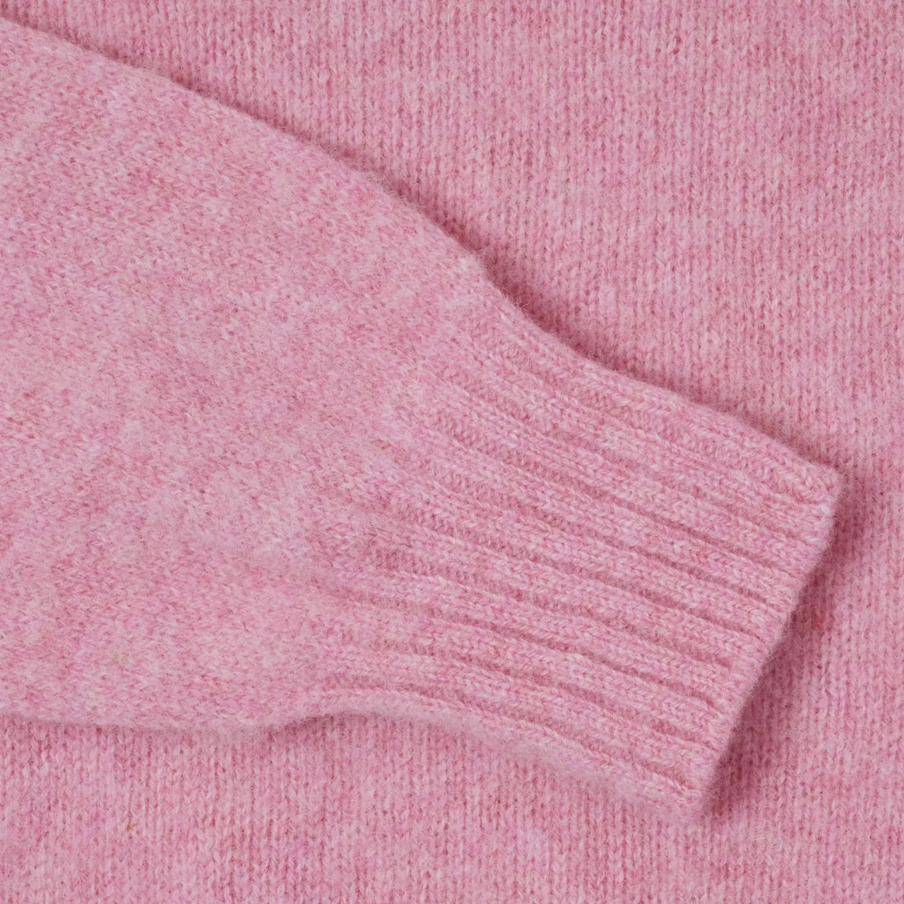 Shetland Wool Jumper – Pink