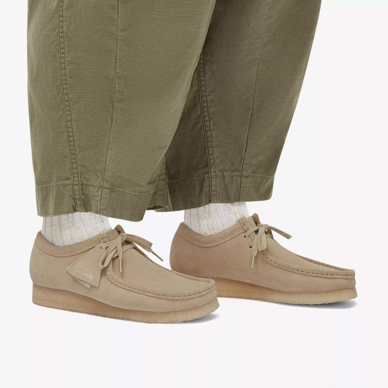 Clarks Wallabee – Maple Suede Shoe