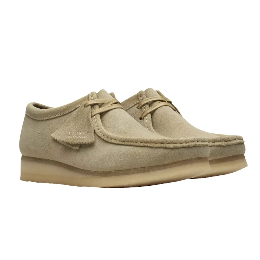 Clarks Wallabee – Maple Suede Shoe