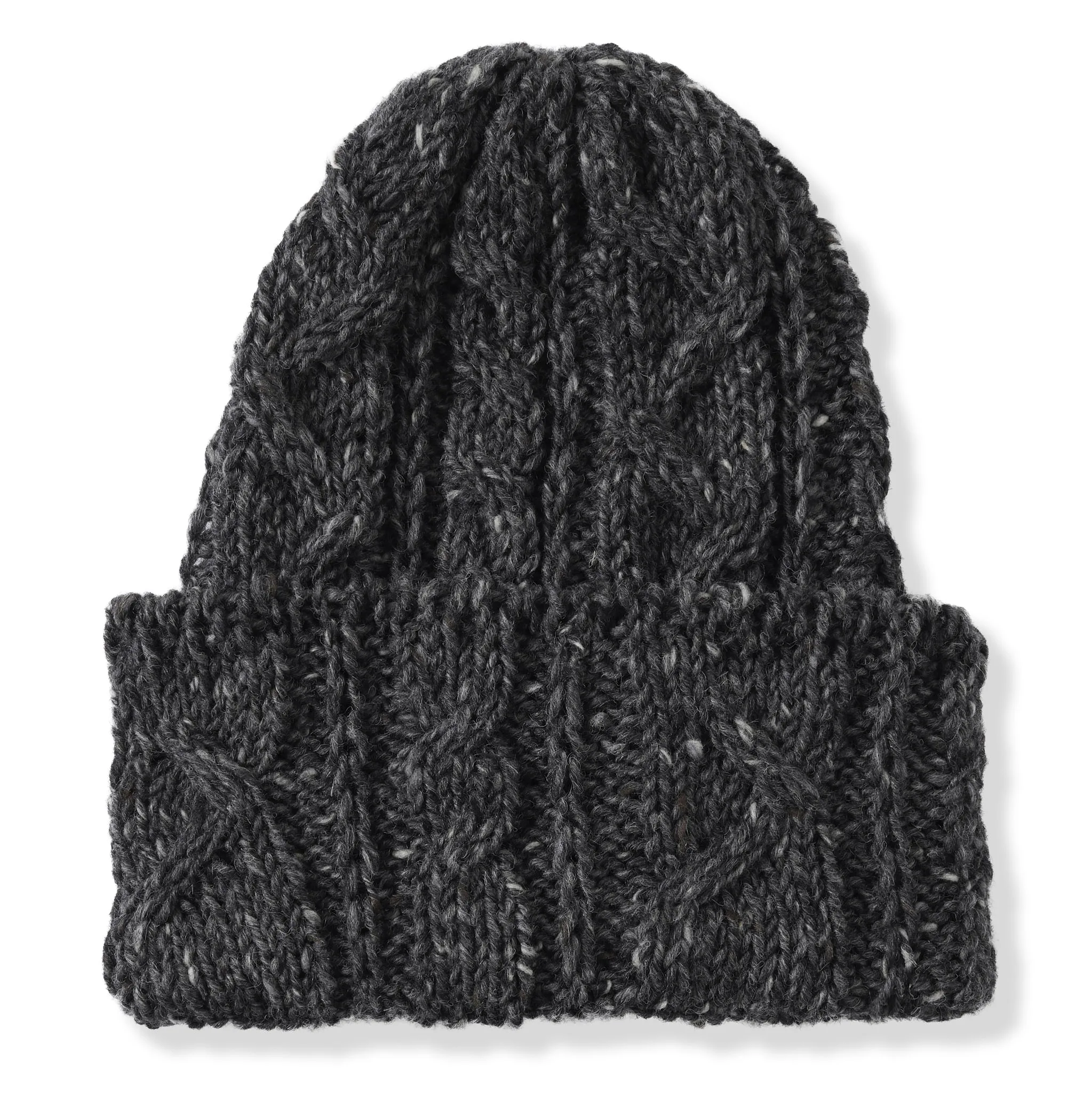 Paul Cable Knit Hat – Ceobhrán (Grey)